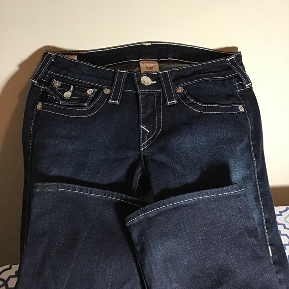 True Religion Denim - 😎#299, True Religion, “Billy “, new condition, size=28, rise=7, length=32, 🔥